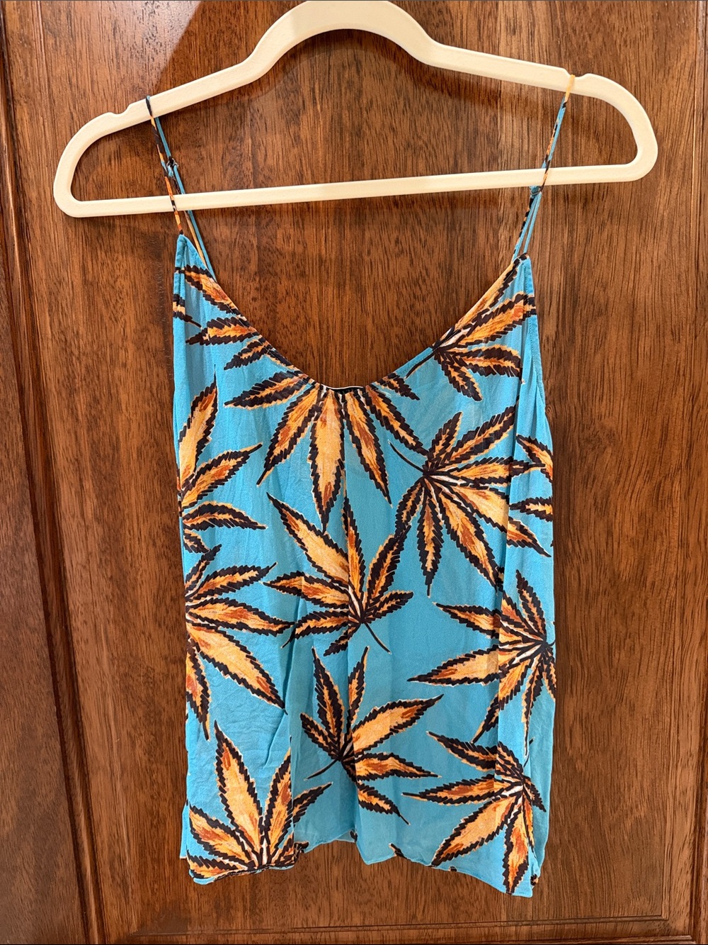 Dorothee Schumacher Leaf Print Top